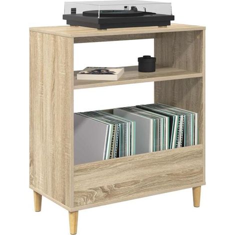 Chêne Sonoma Étagère de Support pour Planche à Pain, 71 x 39,5 x 83 cm (1/5)