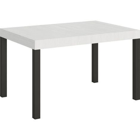 Tavolo Allungabile 140-224x80x77 cm Everyday Bianco Frassino