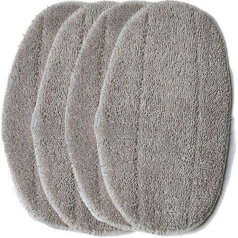 Lot de 4 housses de rechange pour balai vapeur Leifheit Clean Tenso