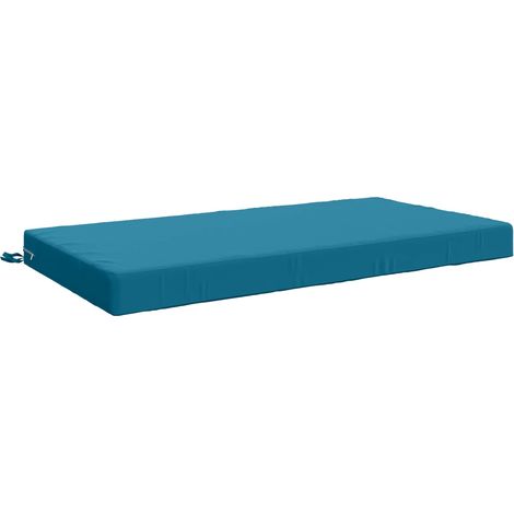 Seat Cushion SOEST 100% Polyester Light Blue 120 x 80 x 10 cm vidaXL (1/5)