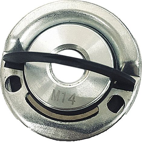 Trade-Shop Schnellspannmutter / Spannmutter / Schraube für Flex Kress Bosch Metabo Makita Hilti Winkelschleifer mit M14 Gewinde Aufnahme (1/2)