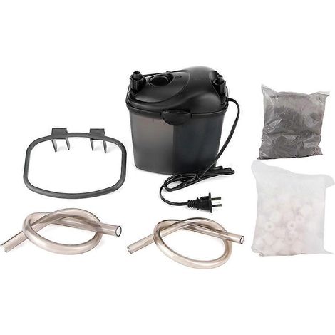 Externer ABS-Filter mit Bio-Baumwolle, Keramikringen und Aktivkohle für Aquarien, Wasserreinigungsset, Teichzubehör, Modell CN (1/5)