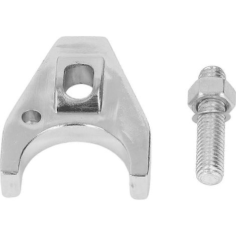 Collier de distributeur, en alliage d'aluminium chromé, avec clip de fixation par boulon, compatible avec les distributeurs Chevrolet V8/V6. (1/5)