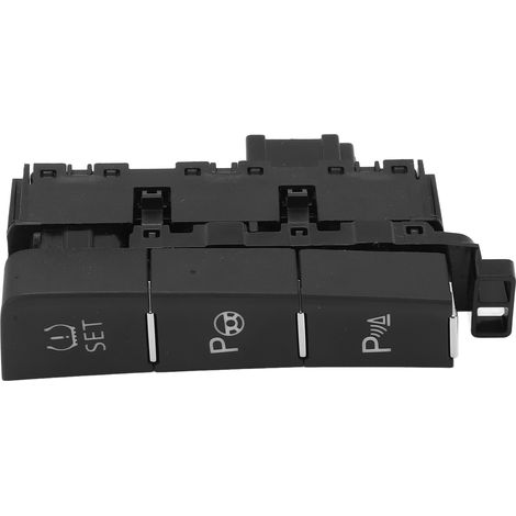 Capteur de Pression des Pneus 5GG 927 238 E Noir ABS Bouton d'Aide au Stationnement Remplacement pour VW Golf MK7 2013-2021 (1/5)