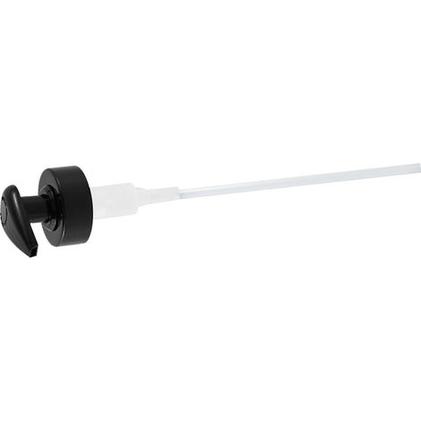 Gallonen-Pumpspender für Gewürzflaschen, Kunststoff-Küchenbedarf, Schwarz, Durchmesser 3,4 cm / 1,3 Zoll (1/5)