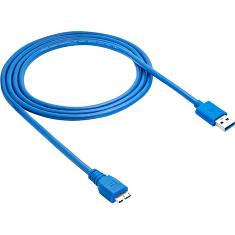 Akyga AK-USB-13 USB-A-auf-Micro-USB-B-3.0-Kabel, 1,8 m, Schnellladefunktion (1/2)