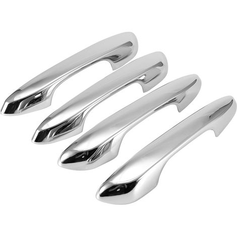 4 pièces de poignées de porte extérieure de voiture en chrome argenté pour Lexus ES200 2018-2019 (1/5)