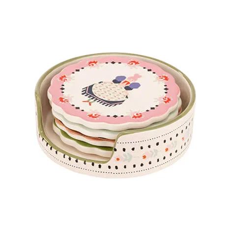 Cath Kidston Spring Birds Coaster Set (1/4)