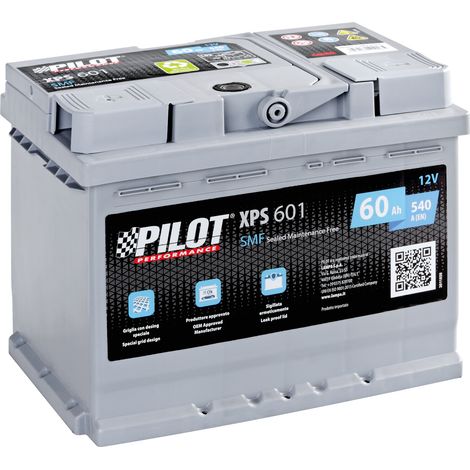 Batteria 12V - Pilot SMF - 60 Ah - 540 A - L2 (1/2)