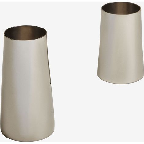 Set di 2 vasi in acciaio inox Padulin SKLUM (1/5)