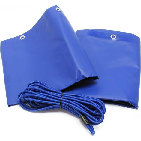 Funda de protección para remolque plana 207,5 cm con tensor impermeable 160000297