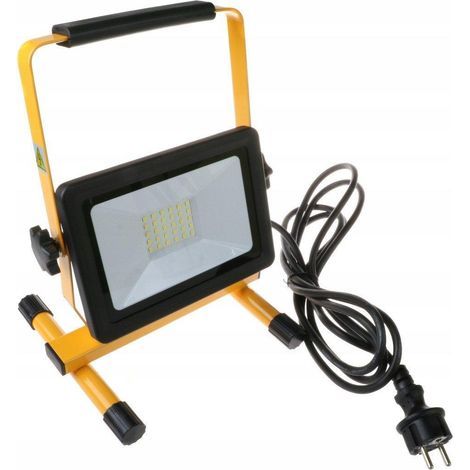 Lampada da lavoro tiross ts 1931 nera 2200 lumen