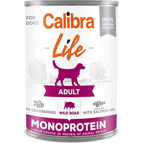 Calibra Dog Life Canult JabalМ con 6x400gr Arandanos