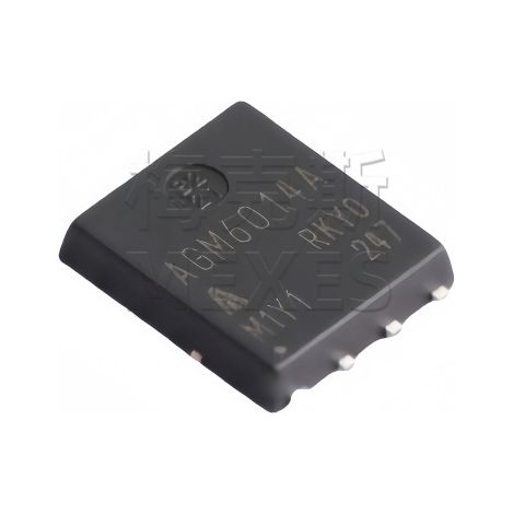ChipControl Source AGM6014A package PDFN56 medium and low voltage MOS electronic components, 5 units