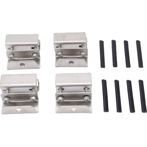 Kit de montage de galerie de toit de Van, supports de montage en acier inoxydable de remplacement pour RAM Promaster 4 pièces. (1/5)