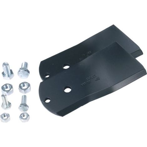 coppia lame trattorino rasaerba compatibile STIGA 1134-9053-01 1134-3764-01 120mm