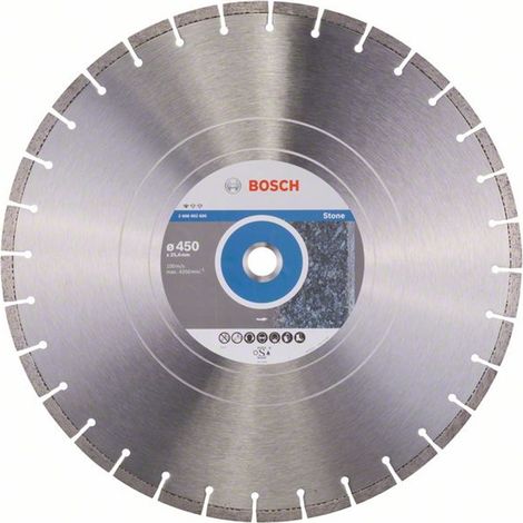 Diamanttrennscheibe Standard for Stone, 450 x 25,40 x 3,6 x 10 mm