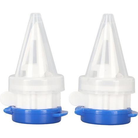 2 distributeurs de boissons bouteille avec couvercle ergonomique facile à installer séparateur lait pour cuisine domestique (1/5)
