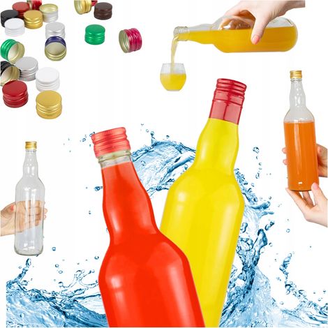 20 botellas MONOPOL de 0,7 L + tapón de vidrio para licores