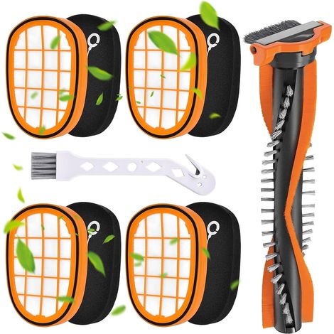 4 filtri per aspirapolvere a batteria Philips SpeedPro Max, FC5005/01, accessori per filtri di ricambio per Philips FC6812 FC6813 FC6822 FC6823 FC6826 FC6723/01 FC6901-FC6904 XC7042/01 (1/5)