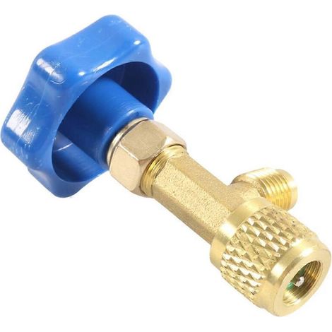 Kit de recharge de fréon R134A pour réfrigérateur, kit de tuyau de mesure pour climatisation automobile --- (1/4)
