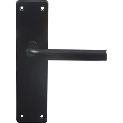 AMIG Ensemble sur plaque BDC aluminium AL4P 222 x 55 mm Aluminium Noir (1/3)