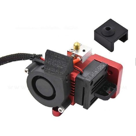 Direktantrieb-Extruder-Upgrade-Kit, einteiliges Direktextrusions-Kit mit Turbo-Lüfter-Hotend-Baugruppe, 12 V für CR-10(A) (1/5)