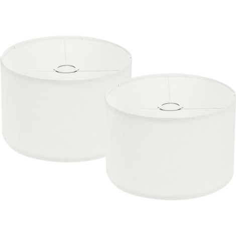 Beyamis Lampe de table/lampadaire, grand modèle, plateau de 30,5 cm × 30,5 cm, base de 20 cm de haut, présentoir en forme de tambour (1/5)
