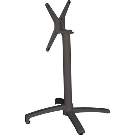 Moia Greenwood Base Tavolo Alluminio Antracite Pieghevole D 60 mm 7 kg