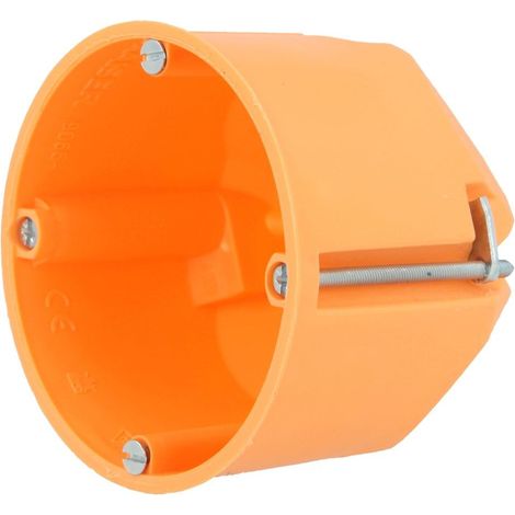 Boîte d’encastrement pour paroi creuse 68 x 65 mm