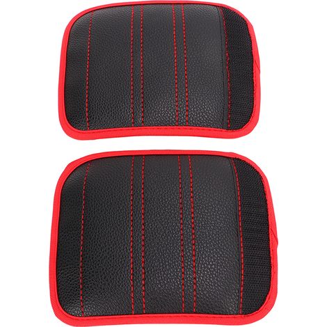 2 habillages cuir PU noir antidérapants pour poignée porte intérieure Mazda MX-5 2009-2015 (1/5)