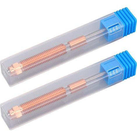 Buse à échange rapide en alliage Ti, en acier trempé CrZrCu, tout métal intégré pour imprimante 3D K2 PLUS, 0.4mm, 2 pièces (1/5)