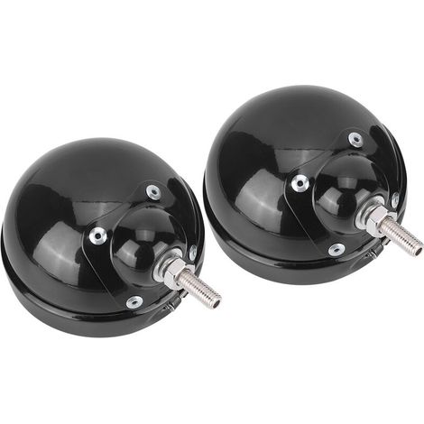 Jeffergarden Boîtier antibrouillard, coque antibrouillard universelle 2 ensembles pour moto-DOU