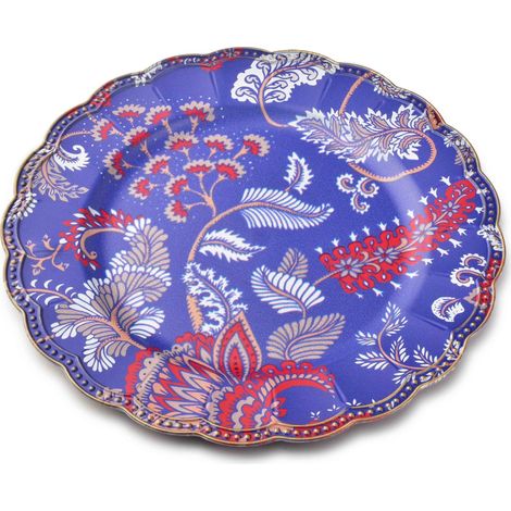 Piastra base BLANCHE COLORS cod. decorativo 33x33x2 cm