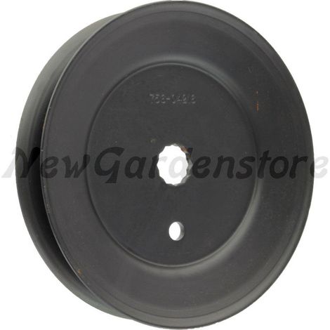 Polea de tractor cortacésped compatible MTD 756-04216 31270189