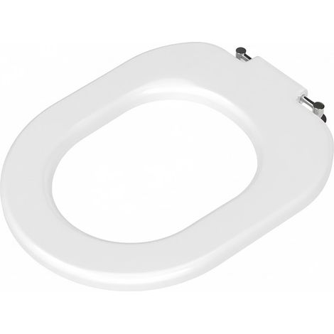 Nymas NymaPro Ring Only Toilet Seat - White (1/2)