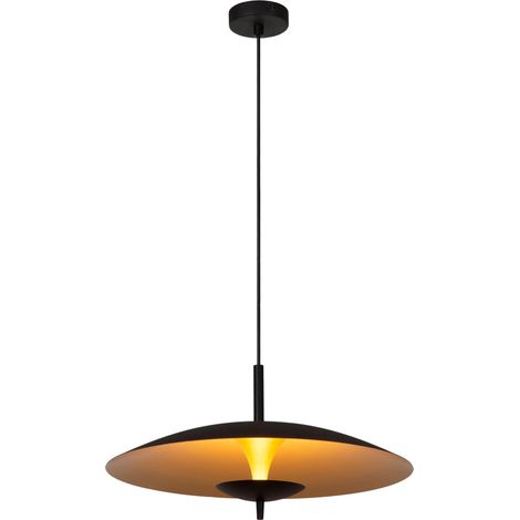 Lampe pendante de conception Vulcan Or avec noir - 30461/09/30 (1/2)