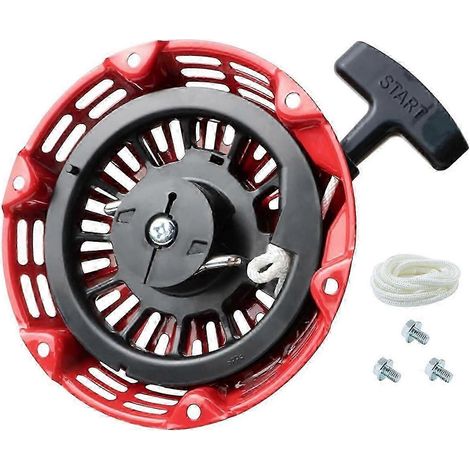 Ensemble de lanceur à tirette pour moteur GX200 GX160 5,5 6,5 CV avec cliquet à tige courbée 28400-Z4M-306ZB 27400-Z1 (1/5)