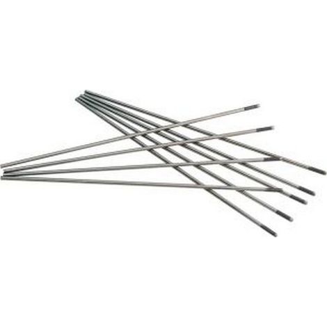 Electrode au tungstène couleur grise, Ø : 2,0 mm (Par 10)
