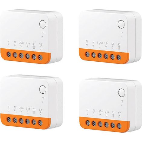 modules domotiques Mini Wifi Switch avec commande vocale (1/5)