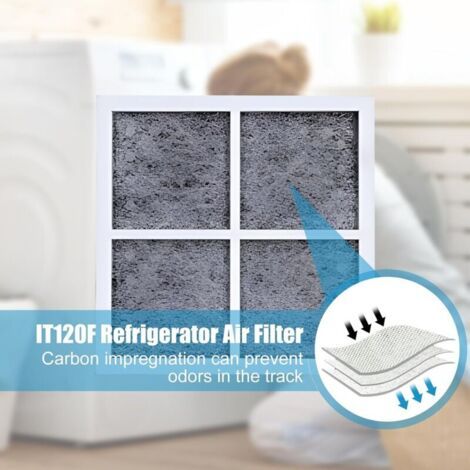 NALOOKAMIC Filtre à air pour Réfrigérateur LG Pure n Fresh, 3 Pcs Filtre à air Frais de Rechange, pour Réfrigérateur/Réfrigérateur/Purificateur d'air LG LT120F, LFX31925SW, LFX31925SB (1/3)