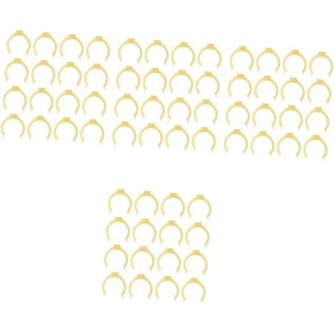 80 clips de fixation en plastique pour pieds meubles cuisine et (1/5)