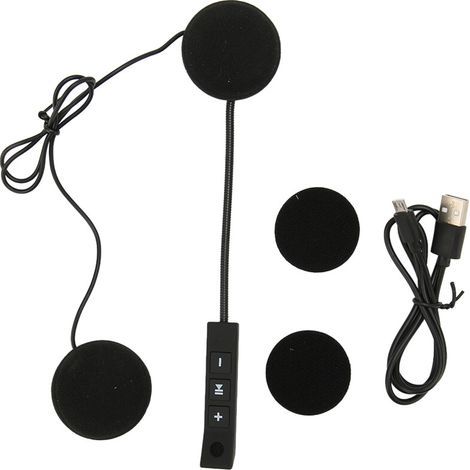 Parfaits pour une communication fluide grâce à leurs écouteurs Bluetooth 5.0 pour moto, conçus pour la réduction du bruit et une longue autonomie, ils seront le compagnon idéal de vos voyages. (1/2)