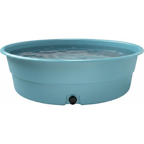Plast'Up Rotomoulage – Piscine pour enfants 500L – Monobloc en polyéthylène haute densité – Zéro gonflage – Bouchon de vidange intégré – Résistante aux chocs (1/5)