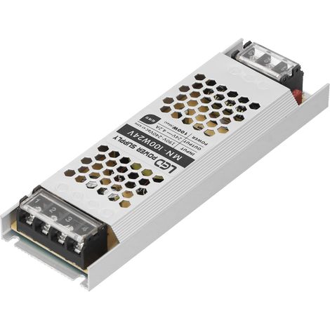 Alimentation à découpage 100 W pour ruban LED, protection IP68, série CTN, 110-240 V CA (1/5)