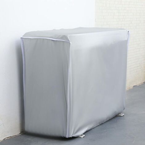 Housse Climatiseur Exterieur, Étanche Couverture Extérieure de Climatiseur, Housse de Protection Anti-poussière et Anti-Neige (Size : 86x32x56cm) (1/5)