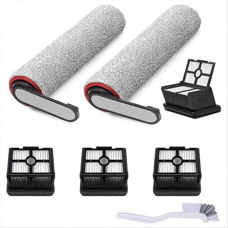 H12 Pro Akku-Stielstaubsauger für Böden und Teppiche, Bürstenwalzen + HEPA-Filter, Ersatzteile, Nass- und Trockenreinigung, kompatible Ersatzteile (1/5)