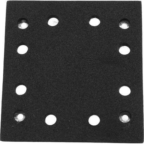 Ej.Life Elektrische Schleifscheibe, Aluminiumplatte, EVA-Schleifpad, Quadratisch, 8 Löcher, 4 Augen, Praktisch, Reduziert Vibrationen Beim Schleifen A (1/5)