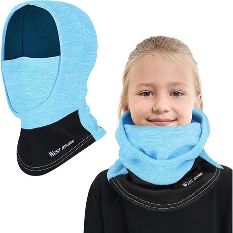 Kinder Sturmhaube Winter Fleece Winddicht Warm Skimaske für Jungen Mädchen 6-13 Jahre (1/5)
