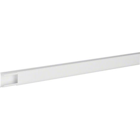 Hager – Moulure auto-adhésive 12x20 mm pour câbles – Installation rapide – Finition discrète – Protection efficace des installations